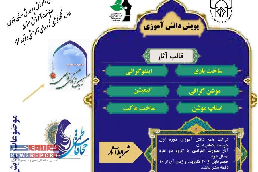 یازده نفر از دانش‌آموزان ناحیه سه شیراز مقام‌های اول تا سوم را به خود اختصاص دادند